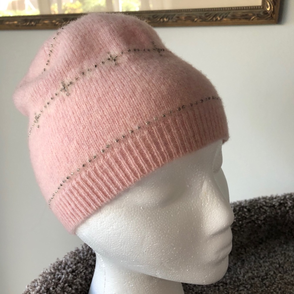 Ralph Lauren 100% lambswool knit beanie EUC - Picture 2 of 11